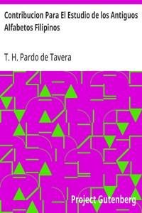 Cover of Contribucion Para El Estudio de los Antiguos Alfabetos Filipinos