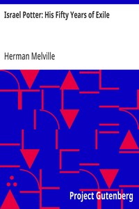 Cover of Israel Potter: His Fifty Years of Exile
