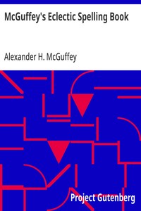 Cover of McGuffey's Eclectic Spelling Book
