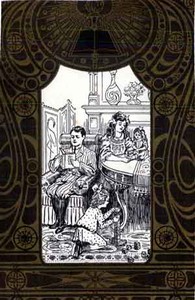 Cover of Young Folks Treasury, Volume 3 (of 12) Classic Tales and Old-Fashioned Stories