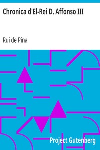 Cover of Chronica d'El-Rei D. Affonso III