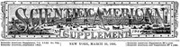 Cover of Scientific American Supplement, No. 794, March 21, 1891