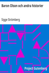 Cover of Baron Olson och andra historier
