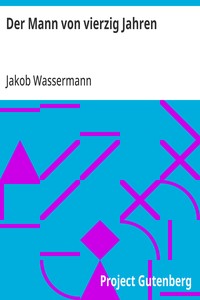 Cover of Der Mann von vierzig Jahren