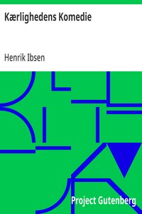 Cover of Kærlighedens Komedie