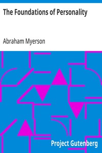Cover of The Foundations of Personality