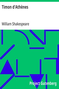 Cover of Timon d'Athènes
