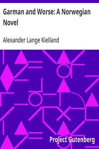 Cover of Garman and Worse: A Norwegian Novel