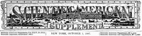 Cover of Scientific American Supplement, No. 613, October 1, 1887
