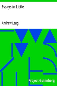 Cover of Essays in Little