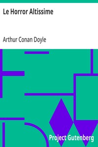 Cover of Le Horror Altissime