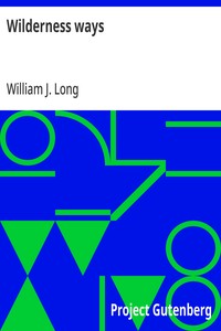 Cover of Wilderness ways
