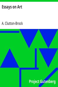 Cover of Essays on Art