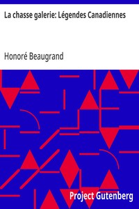 Cover of La chasse galerie: Légendes Canadiennes