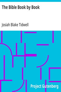 Cover of The Bible Book by Book A Manual for the Outline Study of the Bible by Books