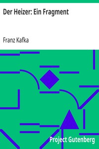 Cover of Der Heizer: Ein Fragment