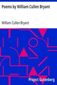 Cover of Poems by William Cullen Bryant
