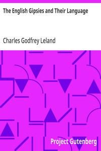Cover of The English Gipsies and Their Language