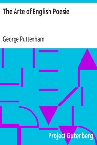 Cover of The Arte of English Poesie