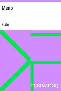 Cover of Meno