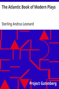 Cover of The Atlantic Book of Modern Plays