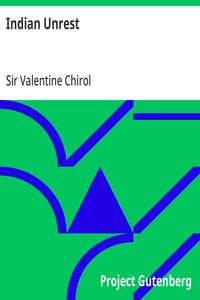 Cover of Indian Unrest