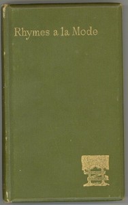Cover of Rhymes a la Mode