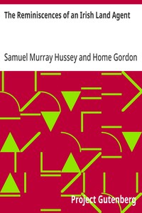 Cover of The Reminiscences of an Irish Land Agent