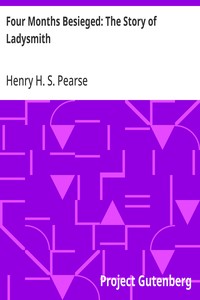 Cover of Four Months Besieged: The Story of Ladysmith
