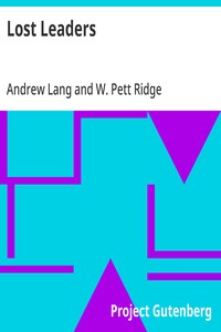 Cover of Lost Leaders