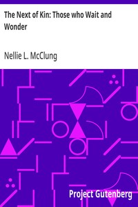 Cover of The Next of Kin: Those who Wait and Wonder
