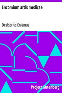 Cover of Encomium artis medicae
