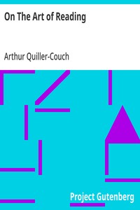 Cover of On The Art of Reading