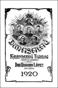 Cover of Dimasalang Kalendariong Tagalog (1920)