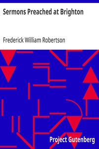 Cover of Sermons Preached at Brighton Third Series