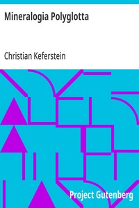 Cover of Mineralogia Polyglotta