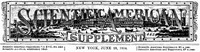 Cover of Scientific American Supplement, No. 443, June 28, 1884
