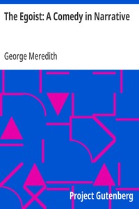 Cover of The Egoist: A Comedy in Narrative