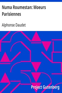 Cover of Numa Roumestan: Moeurs Parisiennes