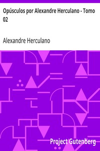 Cover of Opúsculos por Alexandre Herculano - Tomo 02
