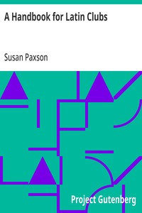 Cover of A Handbook for Latin Clubs