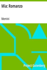 Cover of Mia: Romanzo