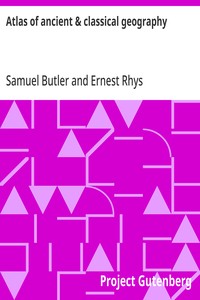 Cover of Atlas of ancient & classical geography