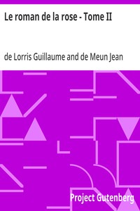 Cover of Le roman de la rose - Tome II