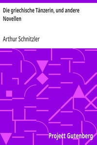 Cover of Die griechische Tänzerin, und andere Novellen