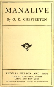 Cover of Manalive