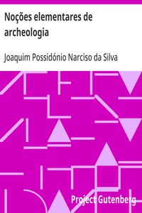 Cover of Noções elementares de archeologia