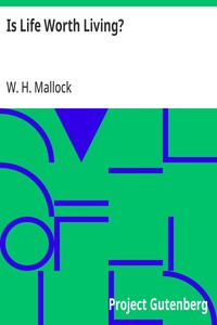 Cover of Is Life Worth Living?