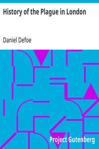 Cover of History of the Plague in London