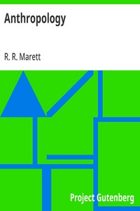 Cover of Anthropology